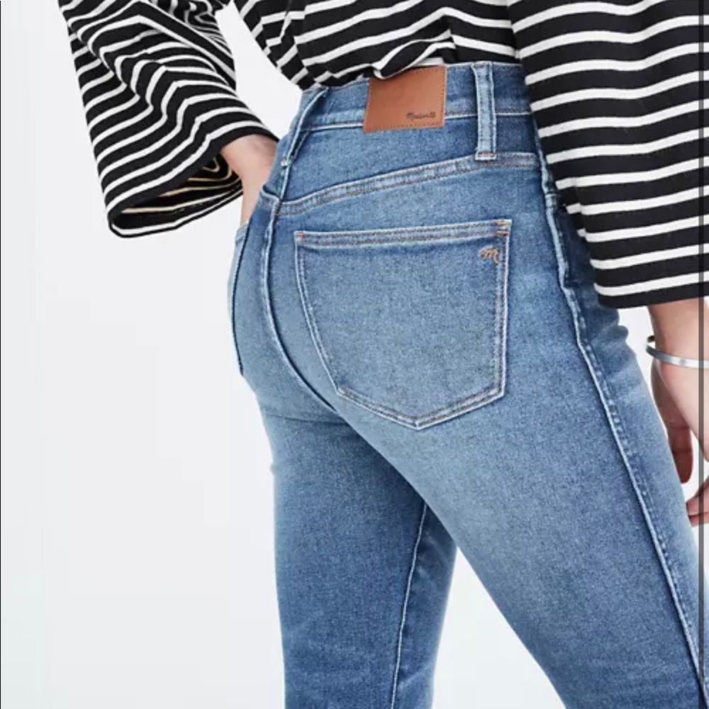 Madewell 10” High Rise Skinny Button Fly Sz 26 - Picture 3 of 7